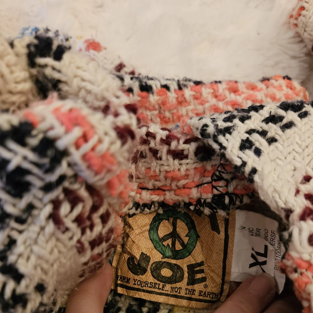 🌈Multicolor Striped Baja Hoodie - Picture 2 of 6